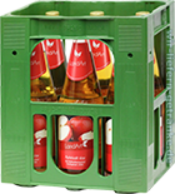 LandArt Apfelsaft klar 6 x 1,0 l